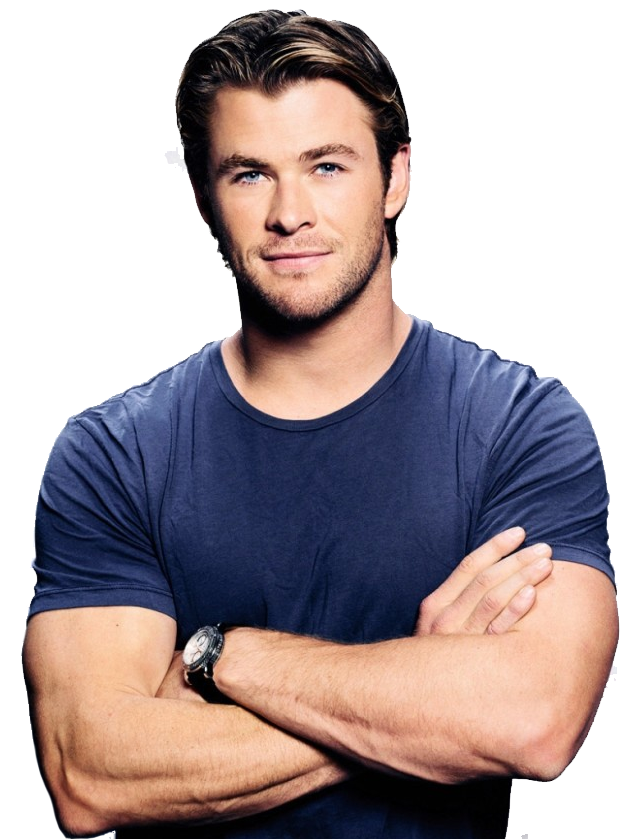 Chris Hemsworth Transparent PNG Image