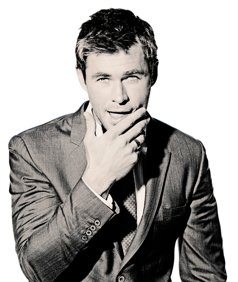 Chris Hemsworth Transparent PNG Image