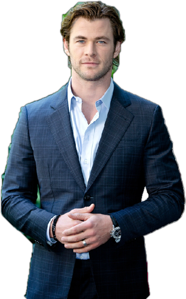 Chris Hemsworth Transparent PNG Image