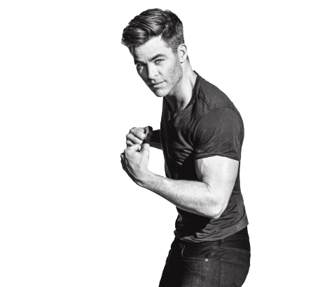 Chris Pine Transparent PNG Image
