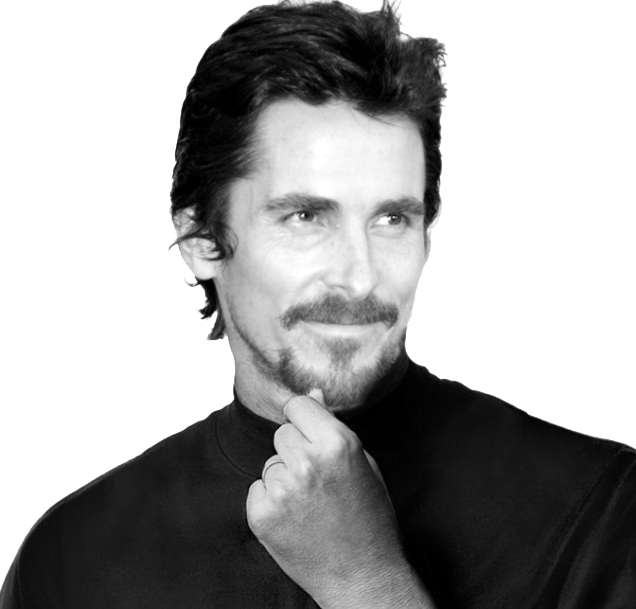 Christian Bale Transparent PNG Image