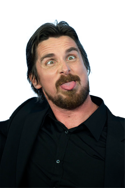 Christian Bale Transparent PNG Image