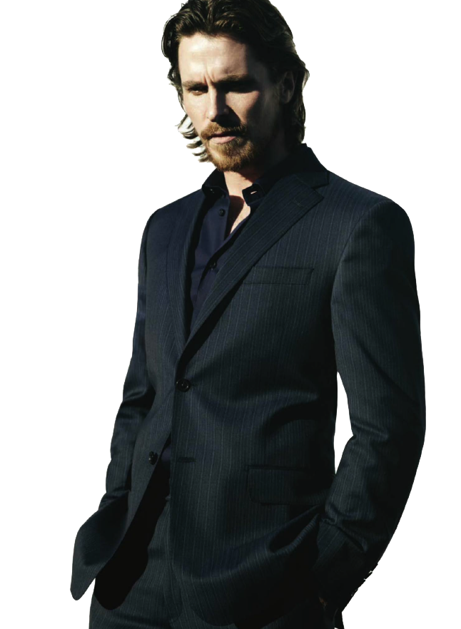 Christian Bale Transparent PNG Image