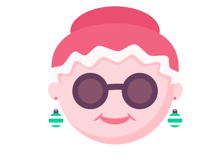 Holiday Christmas Emoji Transparent PNG Image