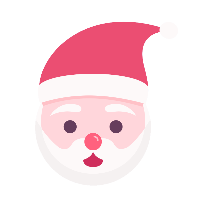 Holiday Christmas Emoji Transparent PNG Image