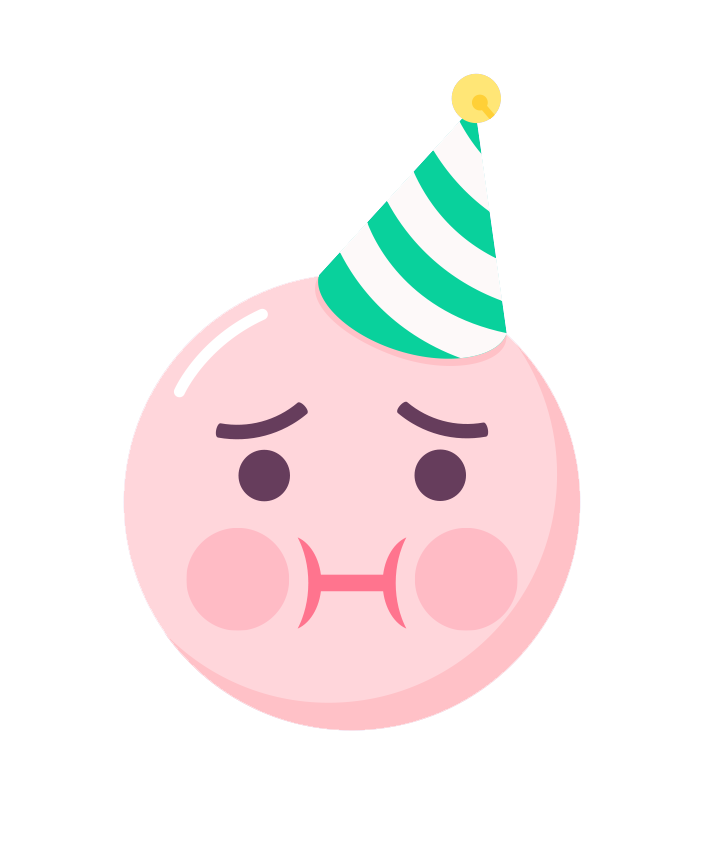 Cute Holiday Christmas Emoji Transparent PNG Image