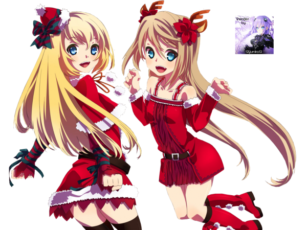 Christmas Anime Transparent PNG Image