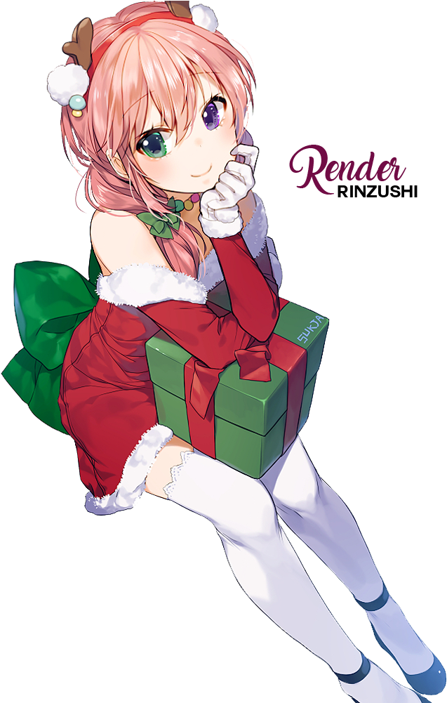 Christmas Anime Transparent PNG Image