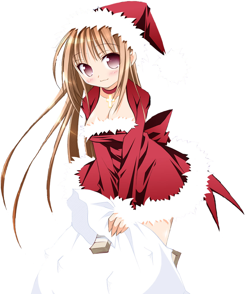 Christmas Anime Transparent PNG Image