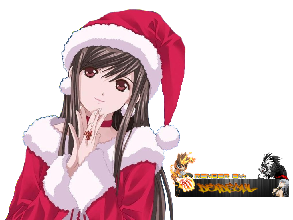 Christmas Anime Transparent PNG Image