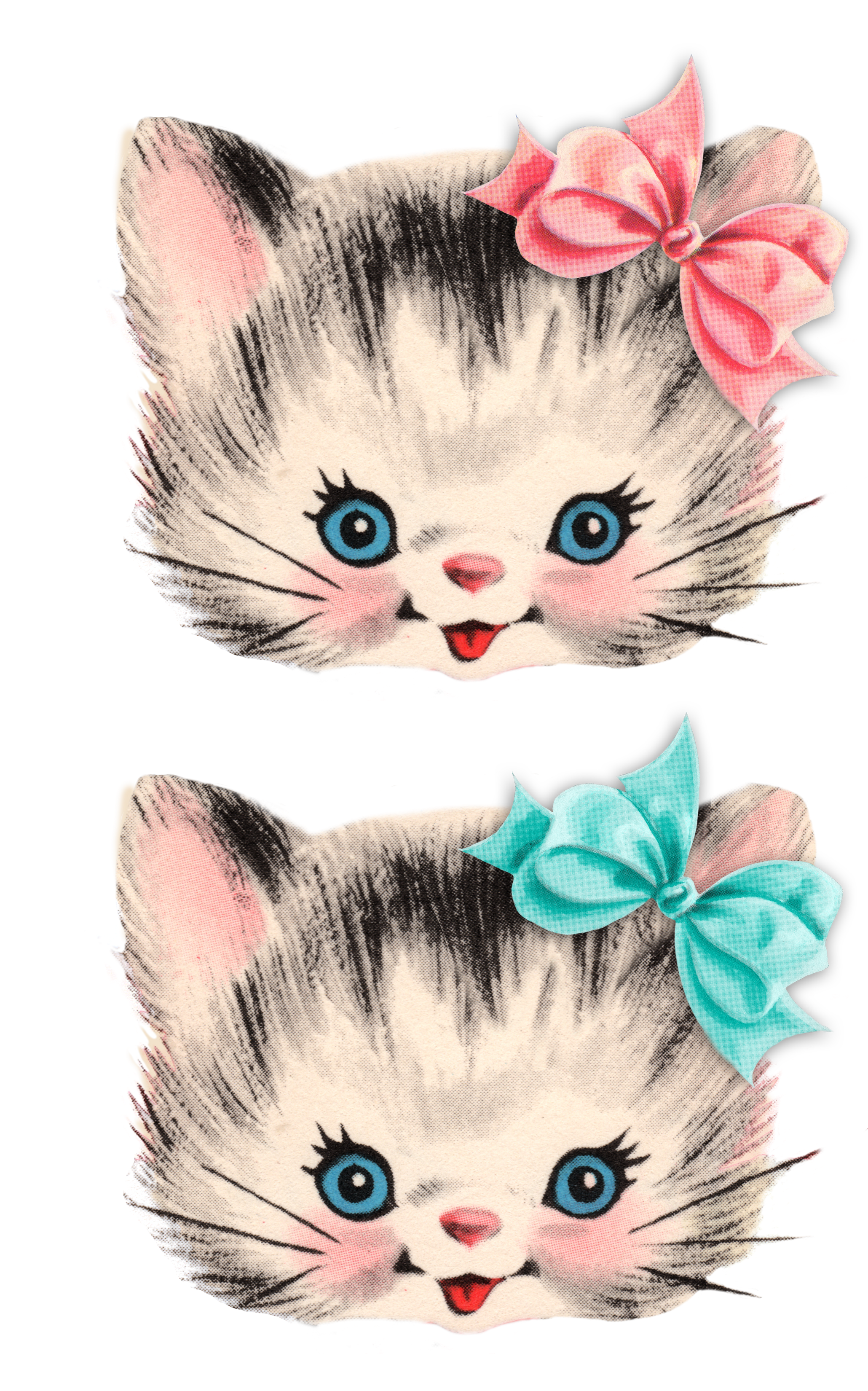 Vector Christmas Kitten Transparent PNG Image