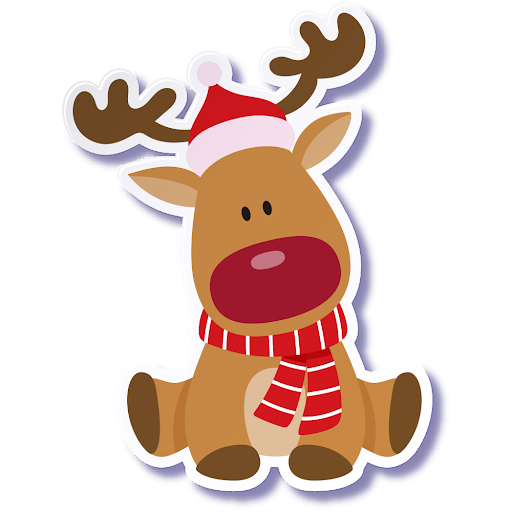 Christmas Animal Transparent PNG Image