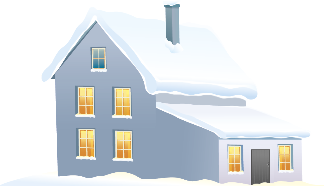 House Christmas Transparent PNG Image