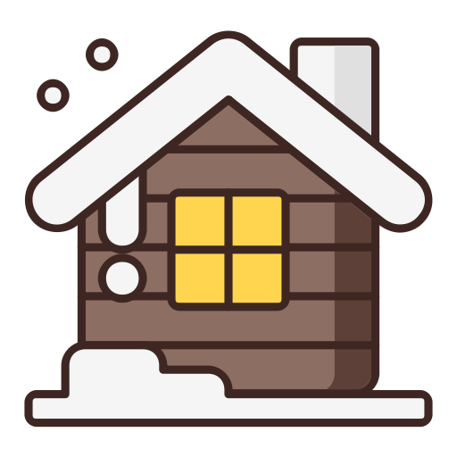 House Christmas Transparent PNG Image