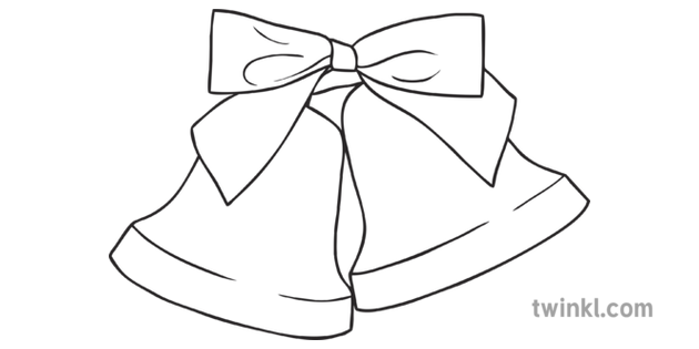 White Christmas Bell Transparent PNG Image