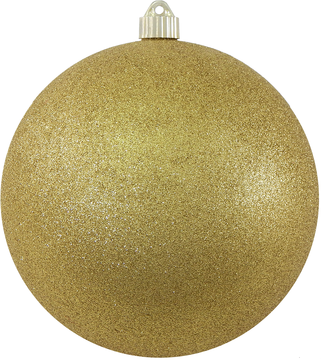 Christmas Gold Bauble Transparent PNG Image