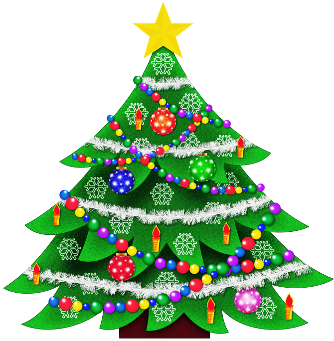 Animated Tree Christmas Transparent PNG Image