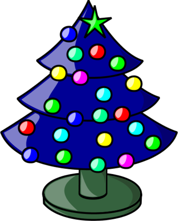 Animated Tree Christmas Transparent PNG Image