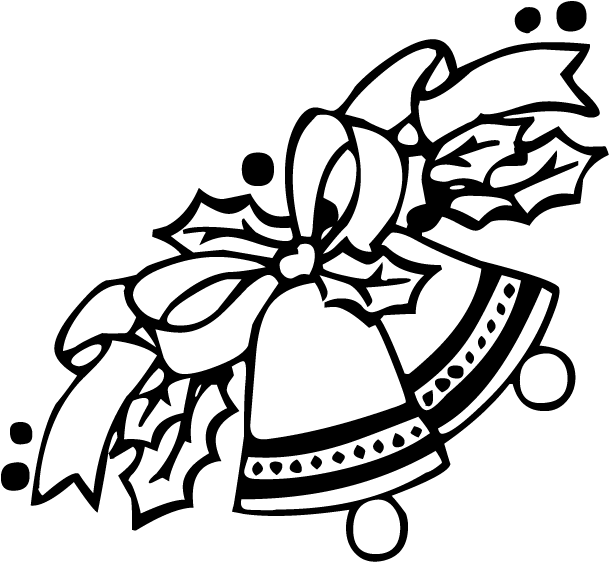 White Christmas Bell Transparent PNG Image