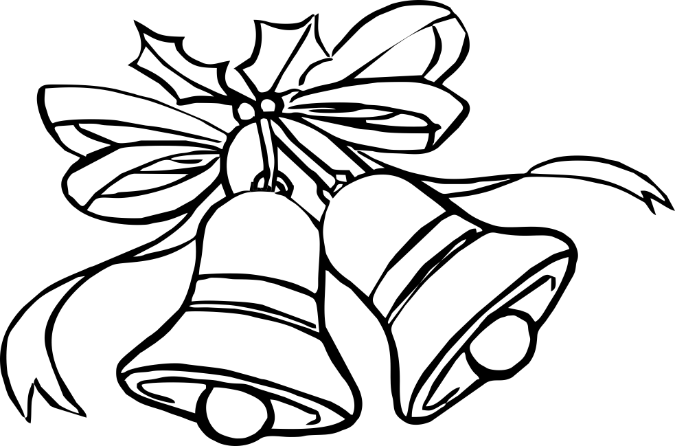 White Christmas Bell Transparent PNG Image