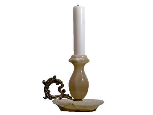 Candle Christmas Gold Transparent PNG Image