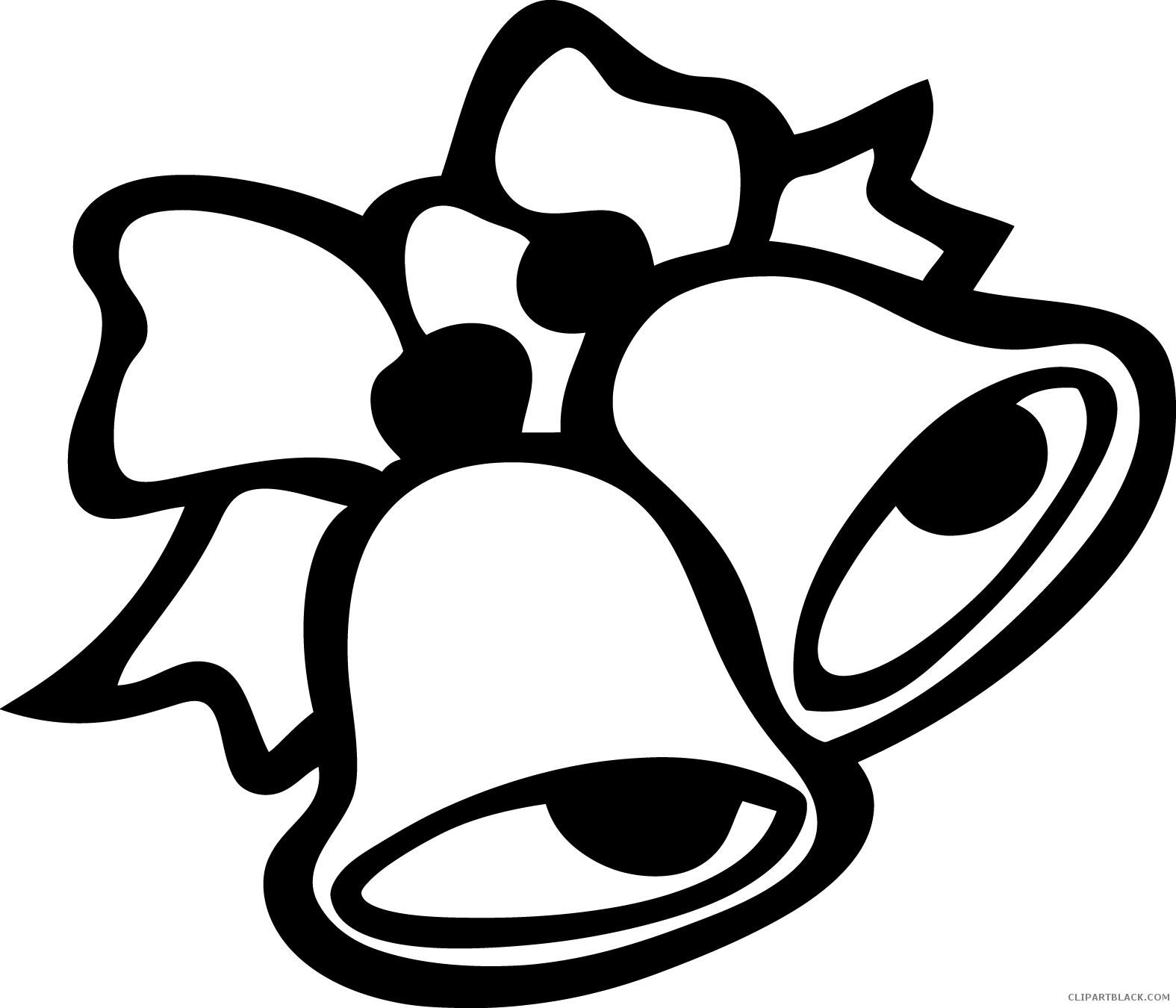 White Christmas Bell Transparent PNG Image