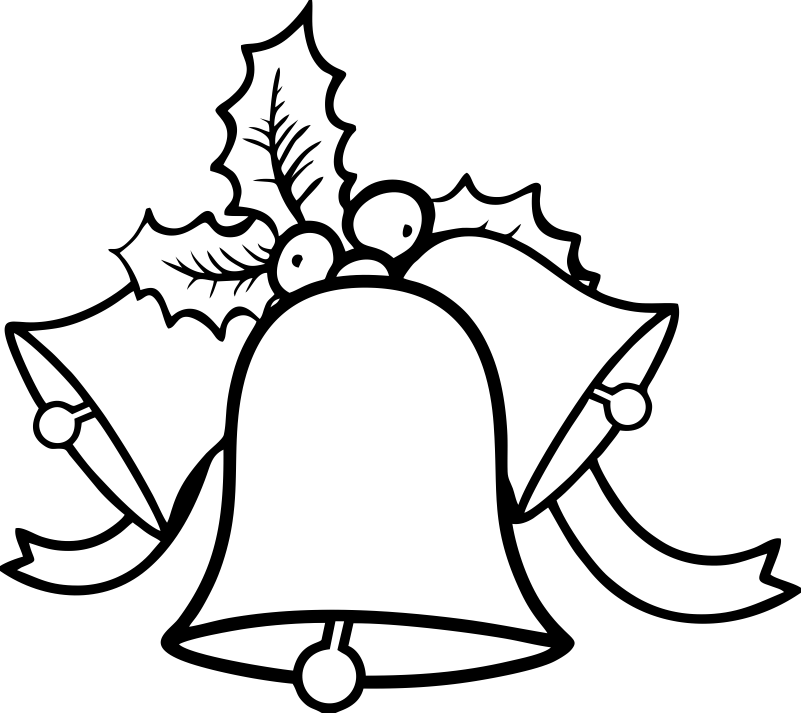 White Christmas Bell Transparent PNG Image