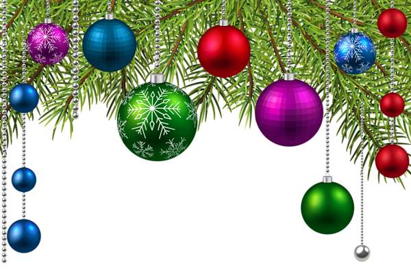 Branches Christmas Transparent PNG Image