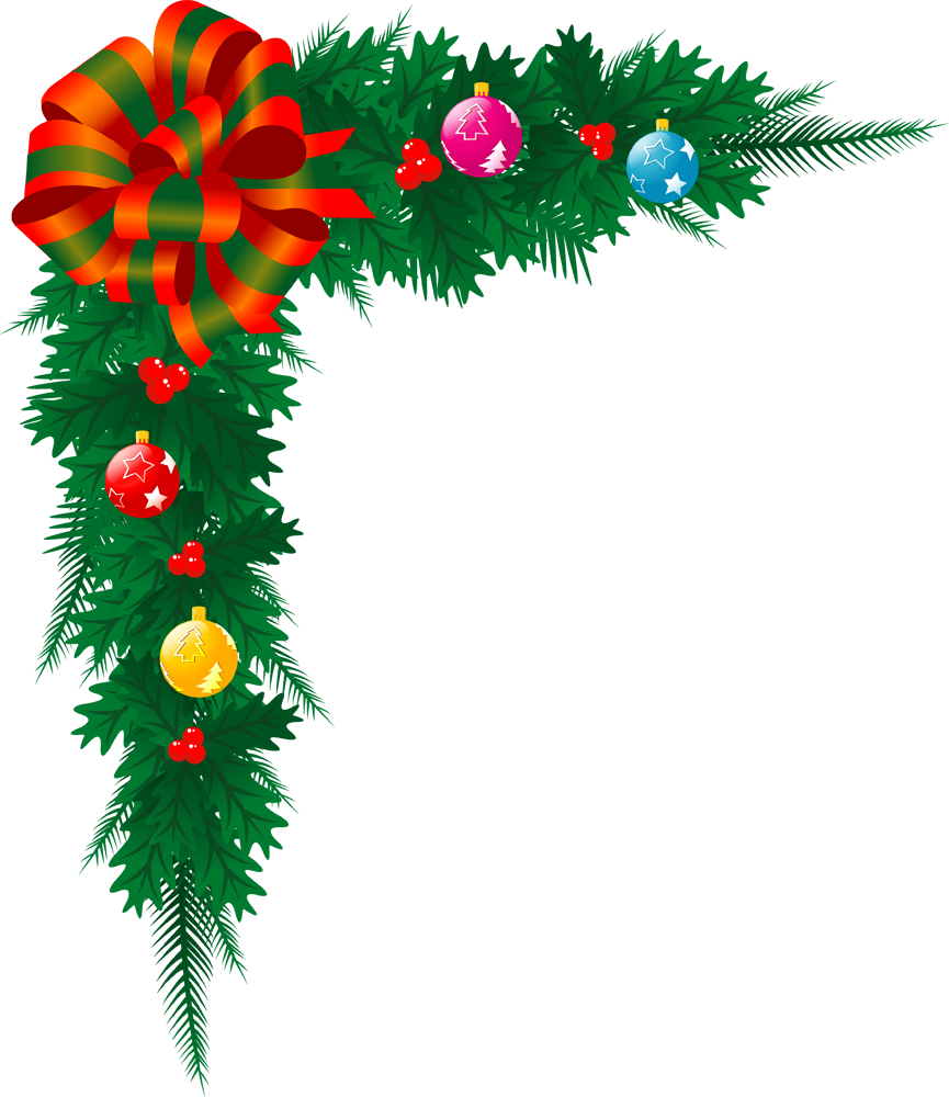 Branches Christmas Transparent PNG Image