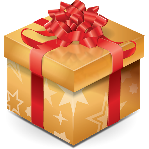 Gift Christmas Gold Transparent PNG Image