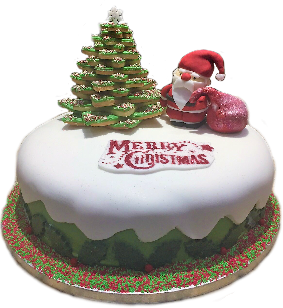 Cake Christmas Transparent PNG Image