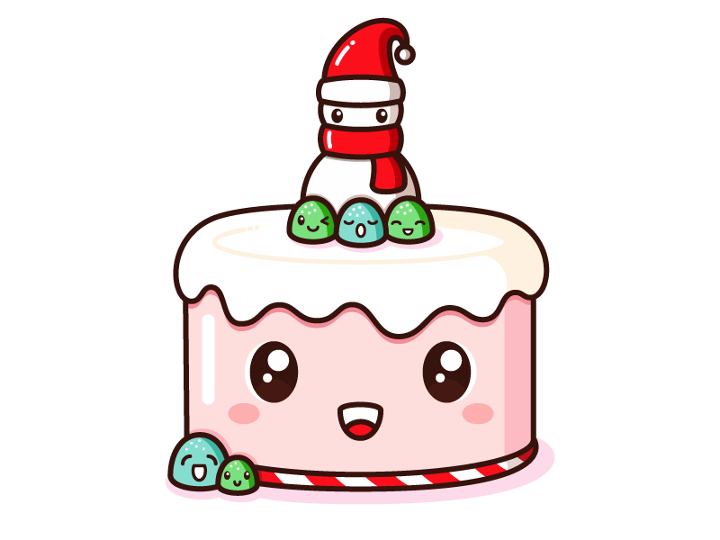 Cake Christmas Transparent PNG Image