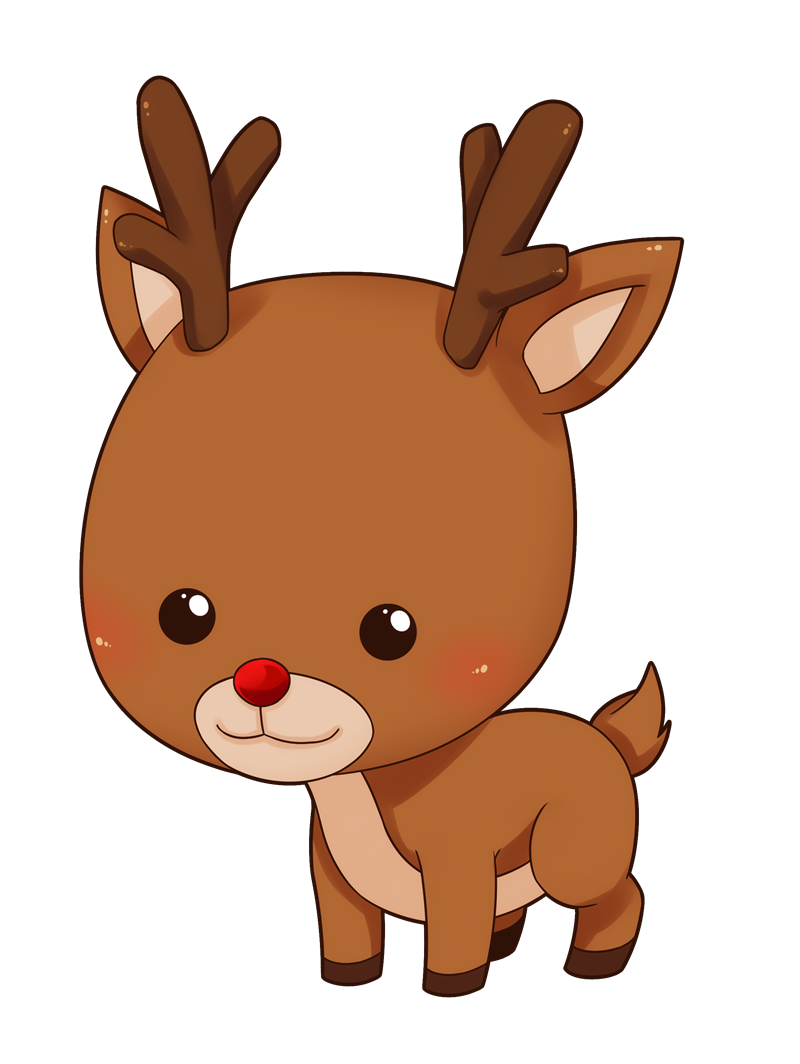 Kawaii Christmas Transparent PNG Image