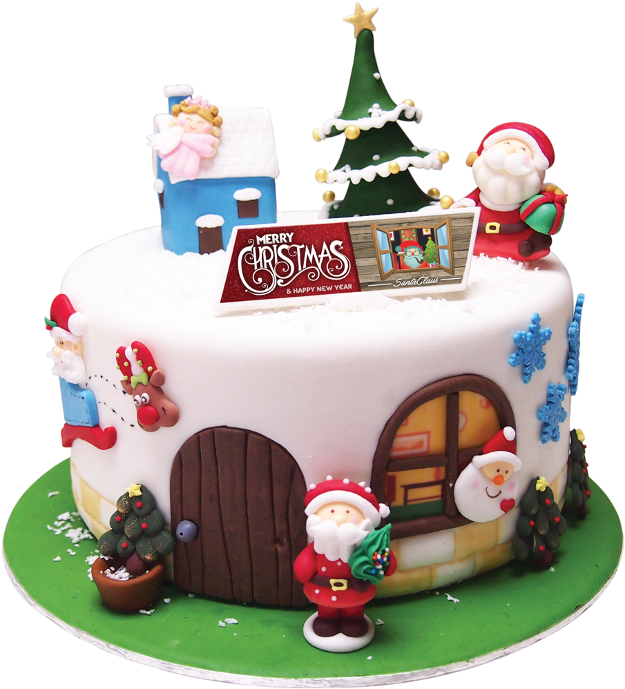 Cake Christmas Transparent PNG Image
