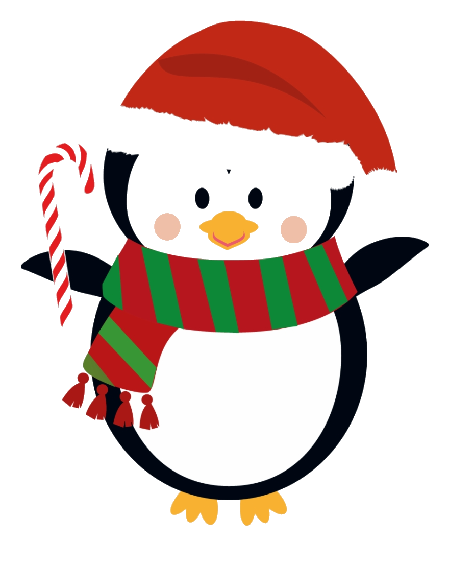 Kawaii Christmas Transparent PNG Image