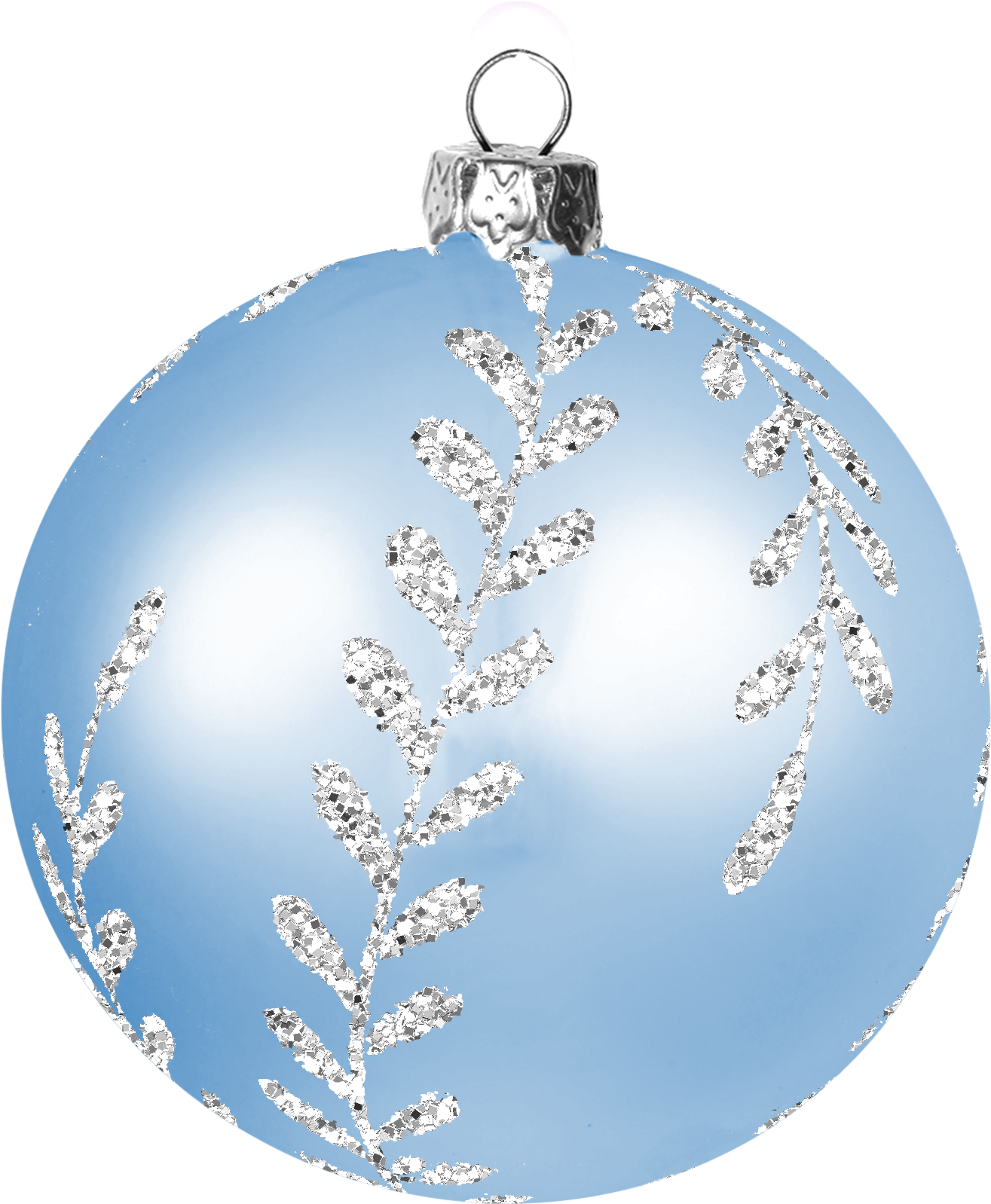 Blue Christmas Transparent PNG Image