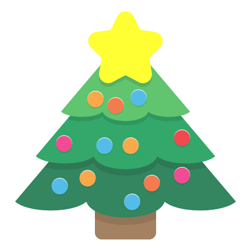 Kawaii Christmas Transparent PNG Image
