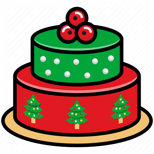 Cake Christmas Transparent PNG Image