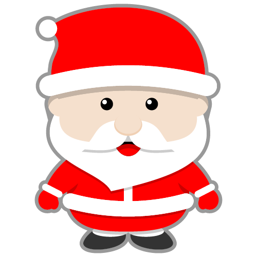 Kawaii Christmas Transparent PNG Image