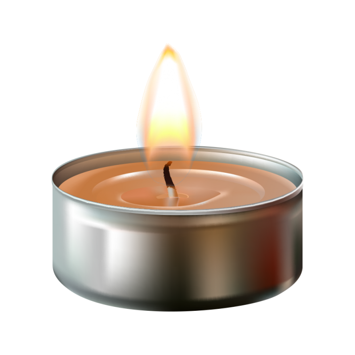 Candle Christmas Transparent PNG Image