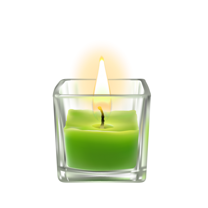 Candle Christmas Transparent PNG Image