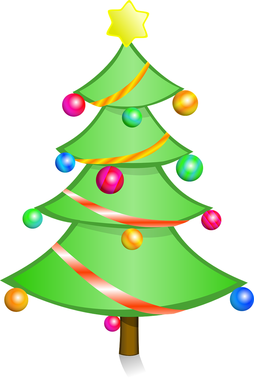 Kawaii Tree Christmas Transparent PNG Image