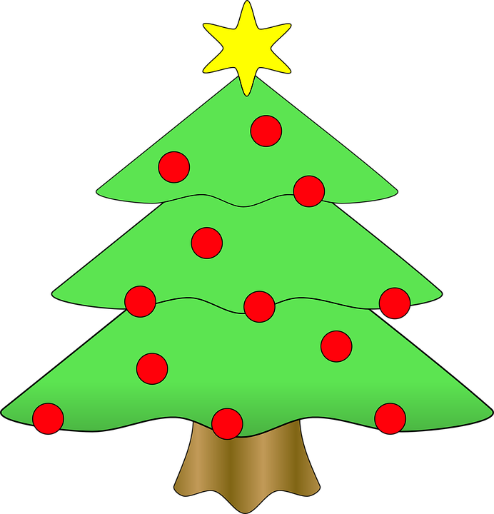 Kawaii Tree Christmas Transparent PNG Image
