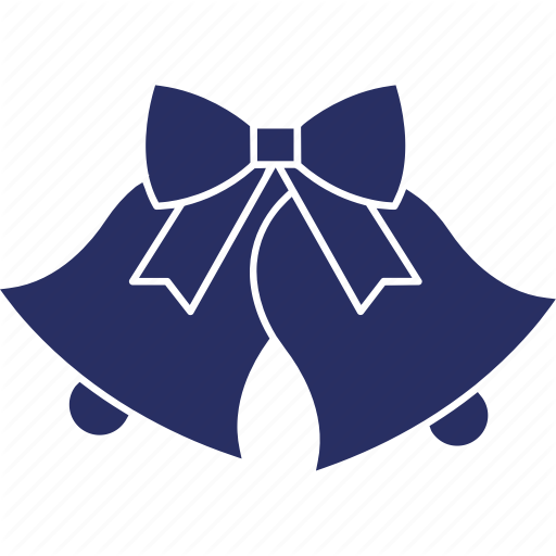 Blue Christmas Bell Transparent PNG Image