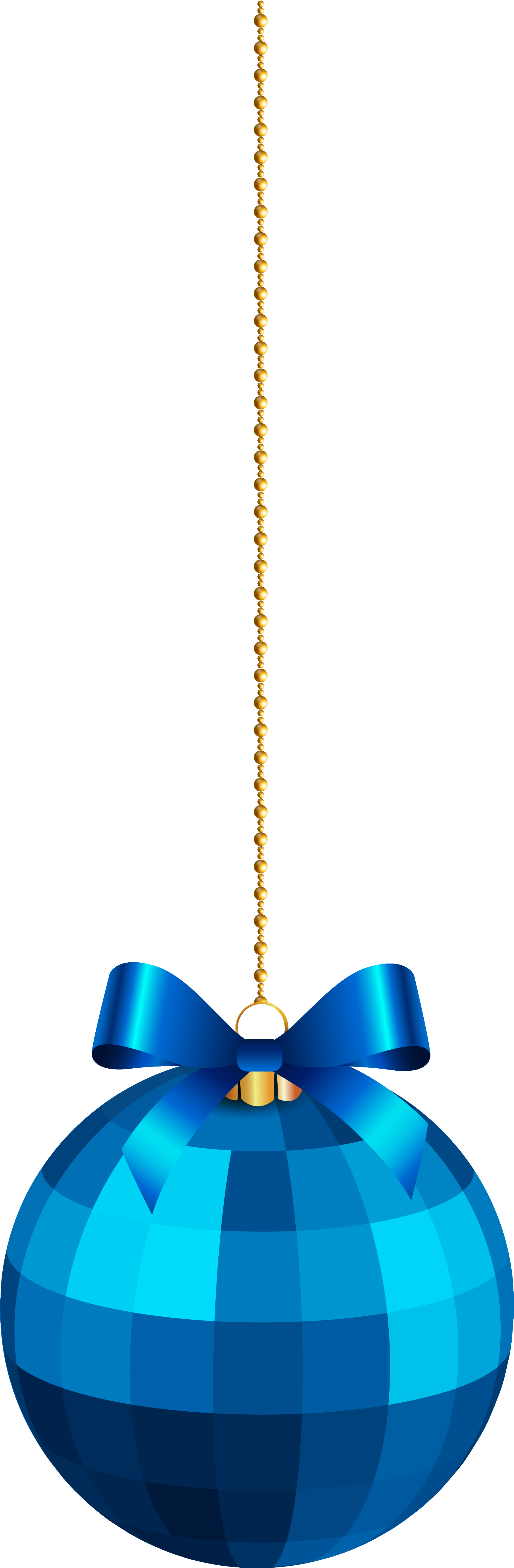 Blue Christmas Transparent PNG Image