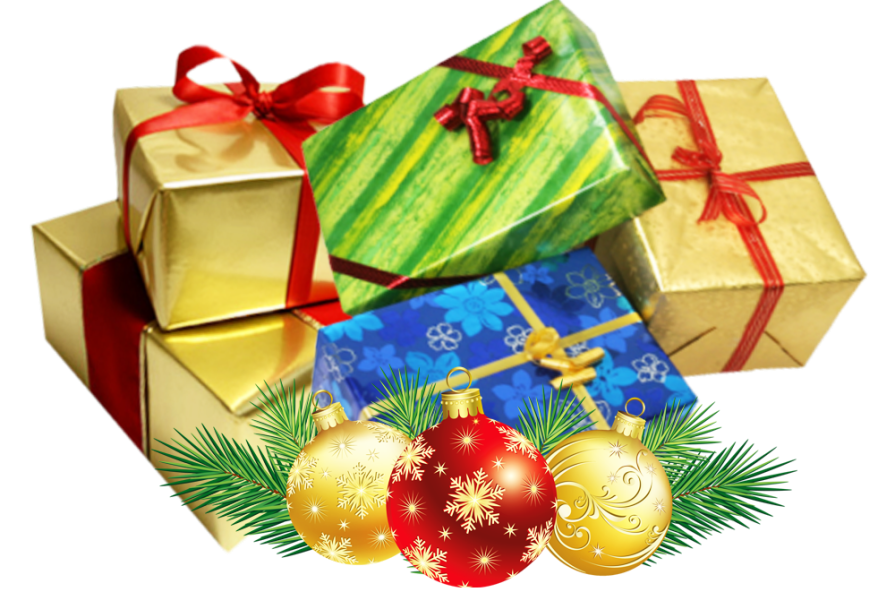 Green Christmas Gift Transparent PNG Image