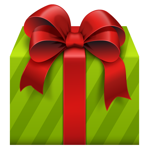 Green Christmas Gift Transparent PNG Image