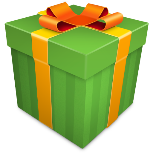 Green Christmas Gift Transparent PNG Image