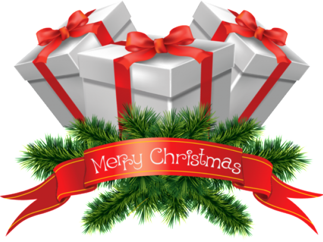 Green Christmas Gift Transparent PNG Image