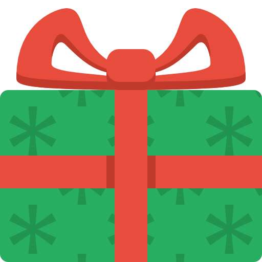 Green Christmas Gift Transparent PNG Image